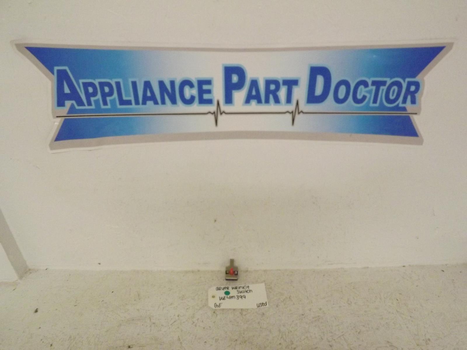 GE Dryer WE4M399 Wrinkle Switch Used GE Dryer WE4M399 Wrinkle Switch Used